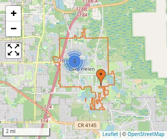 Area schools map